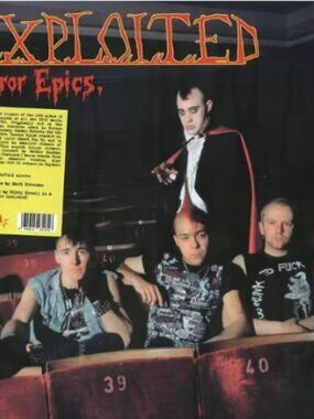 The Exploited Horror Epics LP ~ Limited Edition ~ Includes Poster ~ New/Sealed!
